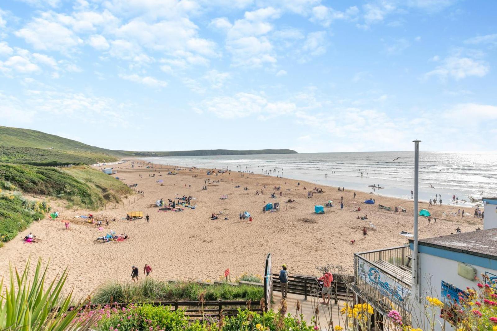 2 Middlecombe - Luxury Apartment At Byron Woolacombe, Only 4 Minute Walk To Woolacombe Beach! Kültér fotó